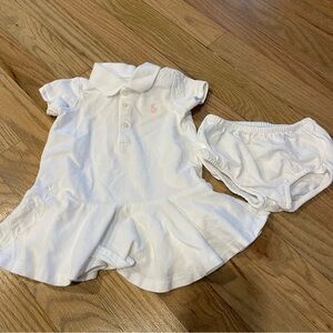 Ralph Lauren Baby Polo Dress with bloomers